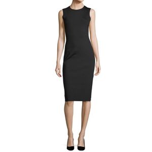 Ralph Lauren Midi Black Dress Size M